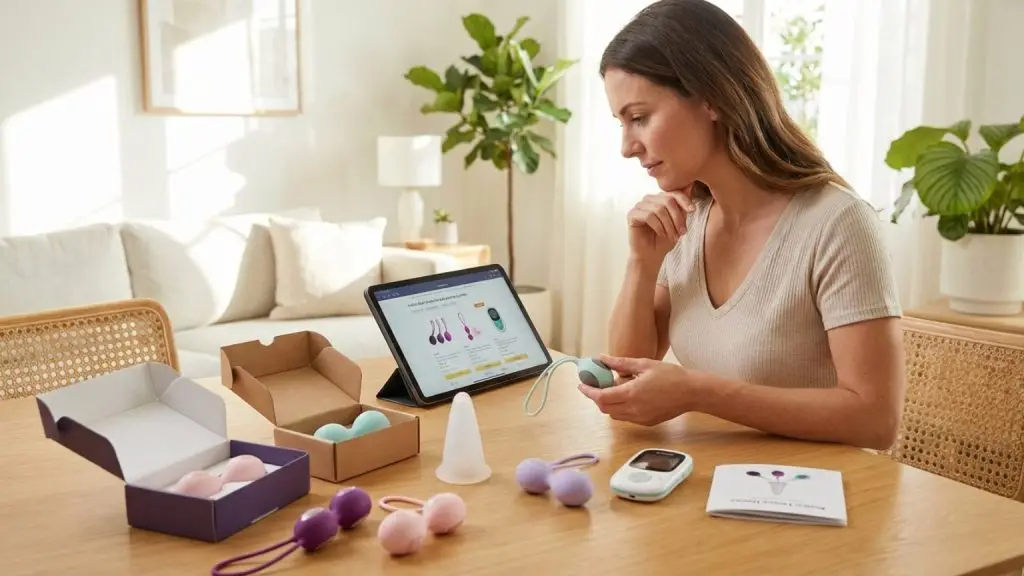 ¿Qué considerar antes de comprar productos para el suelo pélvico